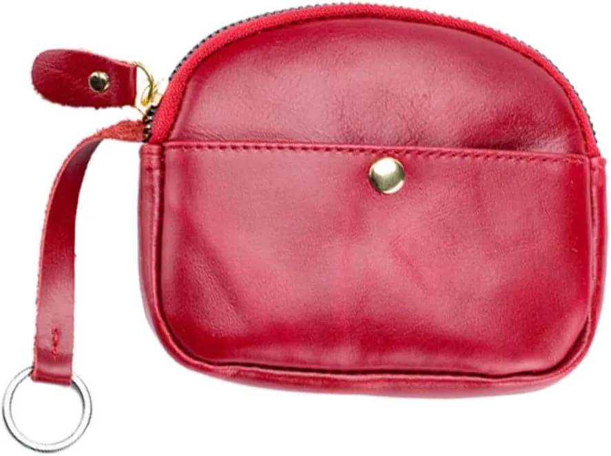 PRETYZOOM Fashion Women's Handbag Tote Purse for Evening Red Leather Clutch Purse Zipper for Party Banquet Wedding