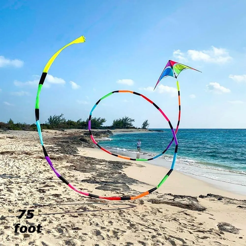 Rainbow 75ft Tube Tail