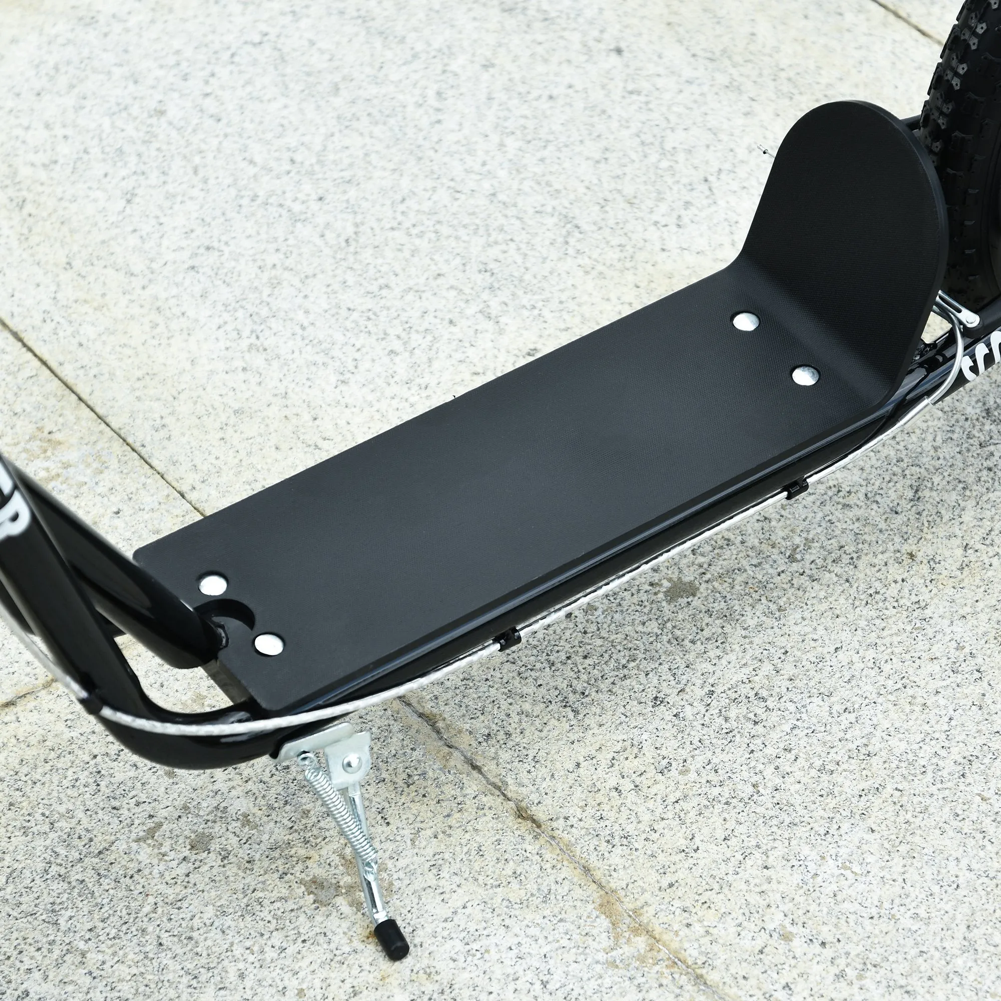 Scooter for Kids with Adjustable Handlebar, Anti-Slip Deck, Dual Brakes, for Boys and Girls Aged 5  Years Old, Black