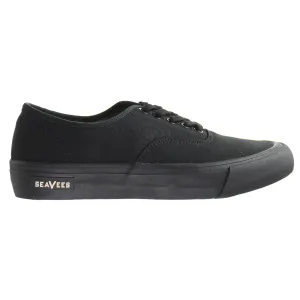 Seavees Legend Sneaker Standard Black Poplin Black Mens Shoes
