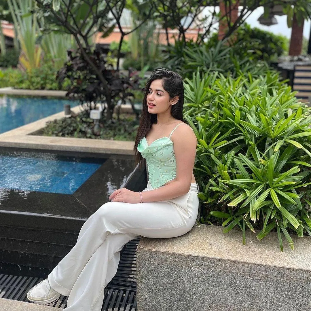 Simone Corset Top in Green