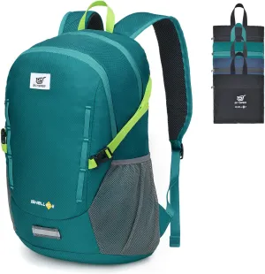 SKYSPER Lightweight Hiking Backpack - 20L Small Travel Backpack Packable Back Packs Water Resistant Hiking Backpacks for Women Men(Cyan)