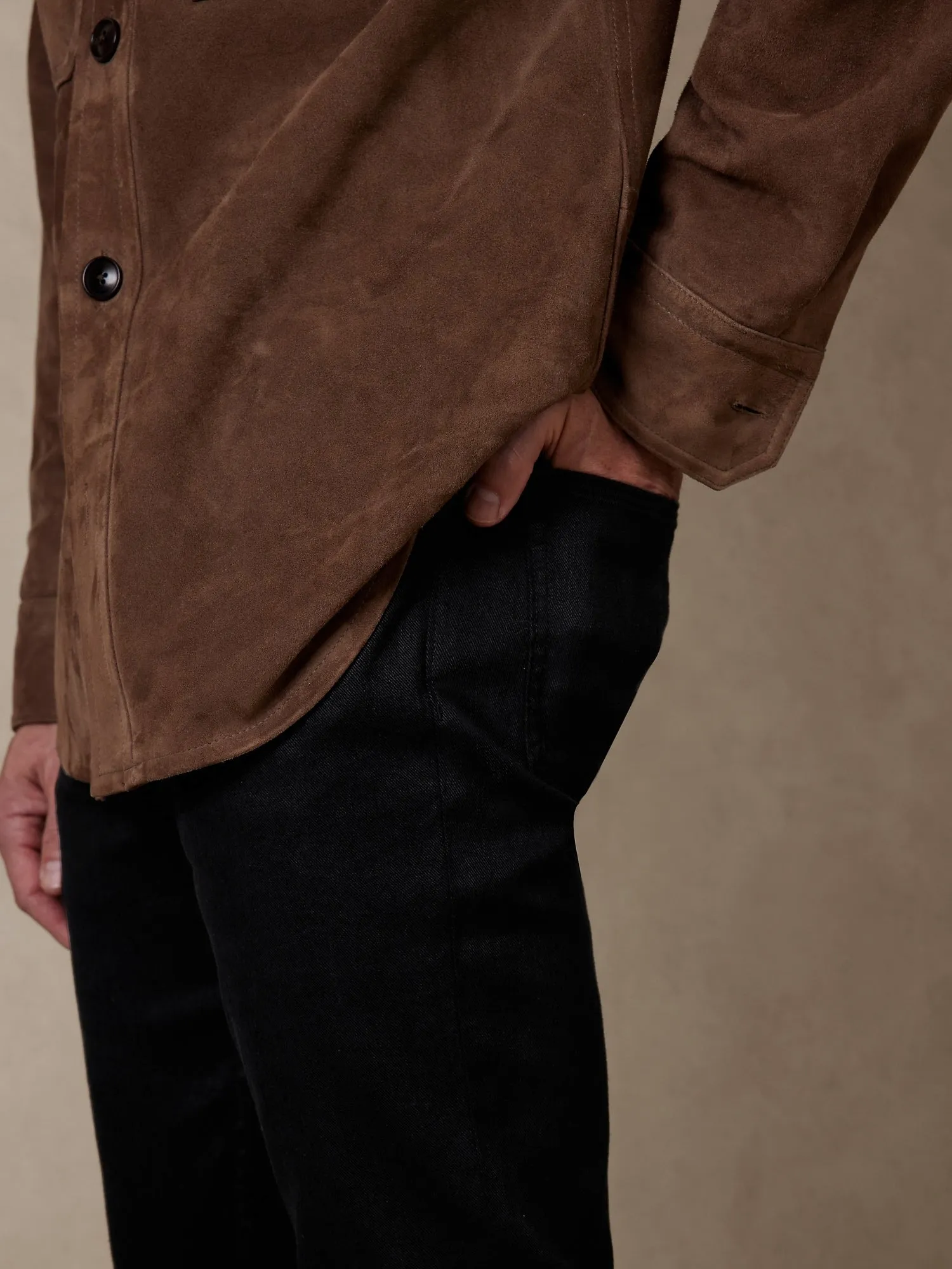 Slim Linen-Cotton Traveler Pant