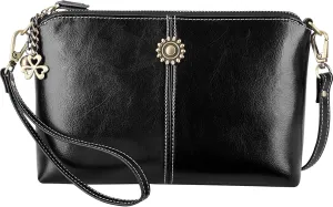 Small Crossbody Bags for women,Soft Leather Cell Phone Purse Lightweight,Little Crossbody Purses Women Trendy with Card slots