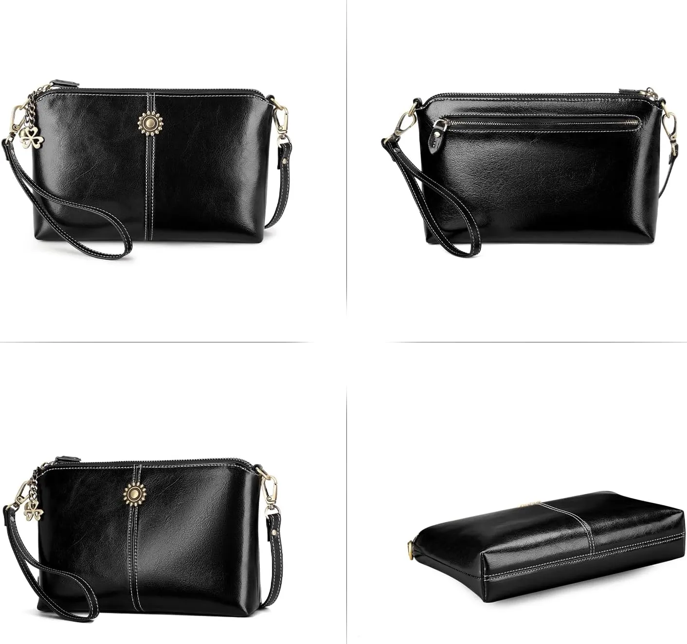 Small Crossbody Bags for women,Soft Leather Cell Phone Purse Lightweight,Little Crossbody Purses Women Trendy with Card slots