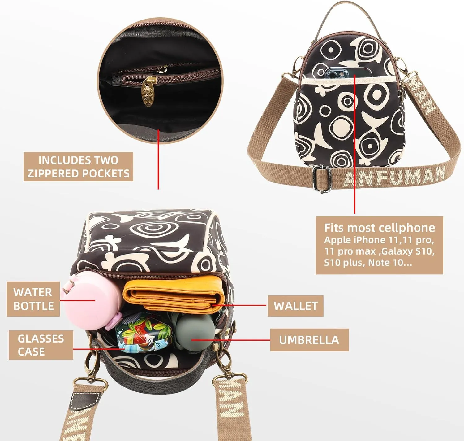 Small Crossbody Bags Purses for Women Crossbody Messenger Bag Cross Body Purse Designer Conceal Carrier Handbags