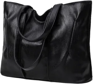 Soft Faux Leather Handbag for Women Hobo Tote Bags Large Capacity Shoulder Bag Top Handle Stachel Bag Purse