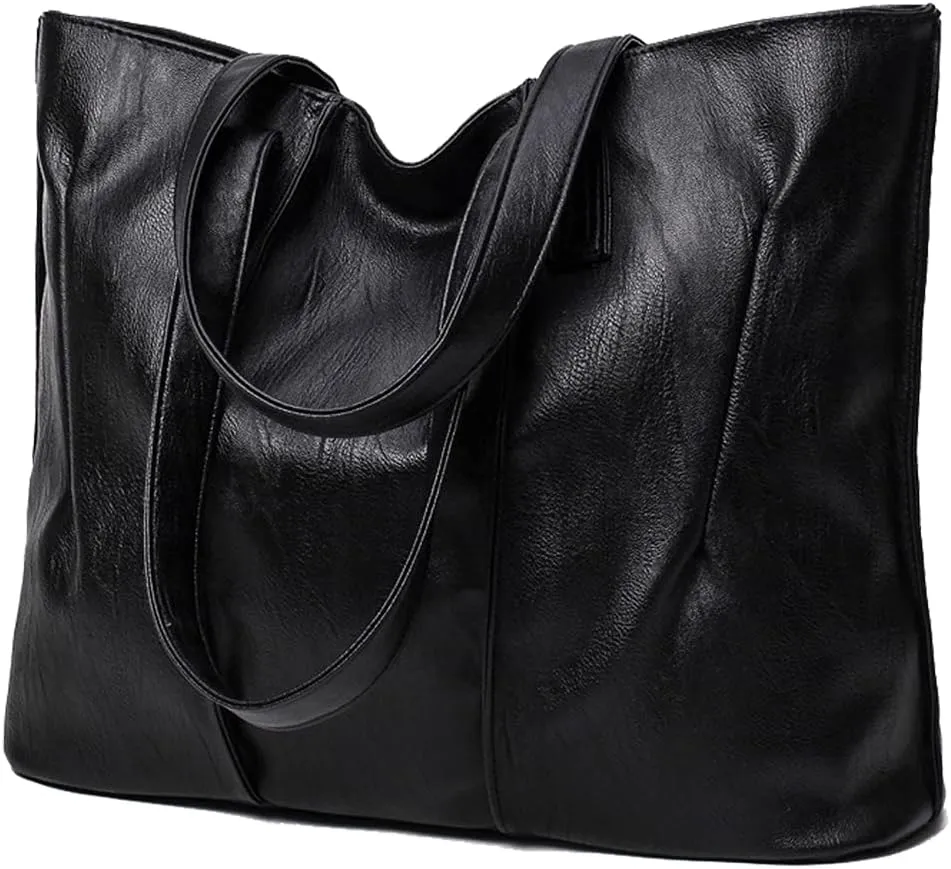 Soft Faux Leather Handbag for Women Hobo Tote Bags Large Capacity Shoulder Bag Top Handle Stachel Bag Purse