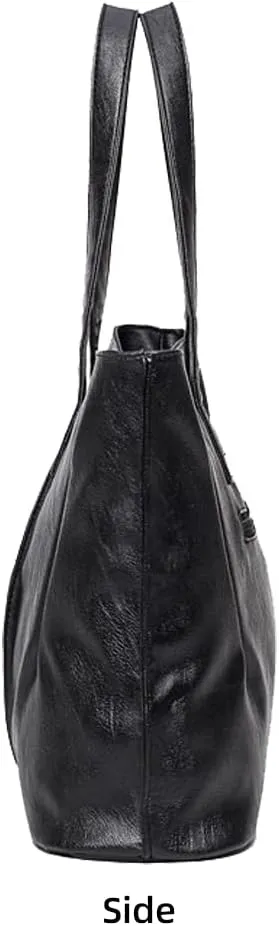 Soft Faux Leather Handbag for Women Hobo Tote Bags Large Capacity Shoulder Bag Top Handle Stachel Bag Purse