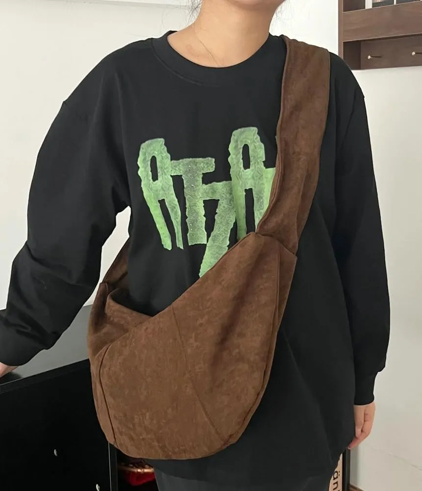 Soft Shoulder Bags for Women Large Dumpling Crossbody Tote Purse Retro Handbag Pleated Satchel with Drawstring