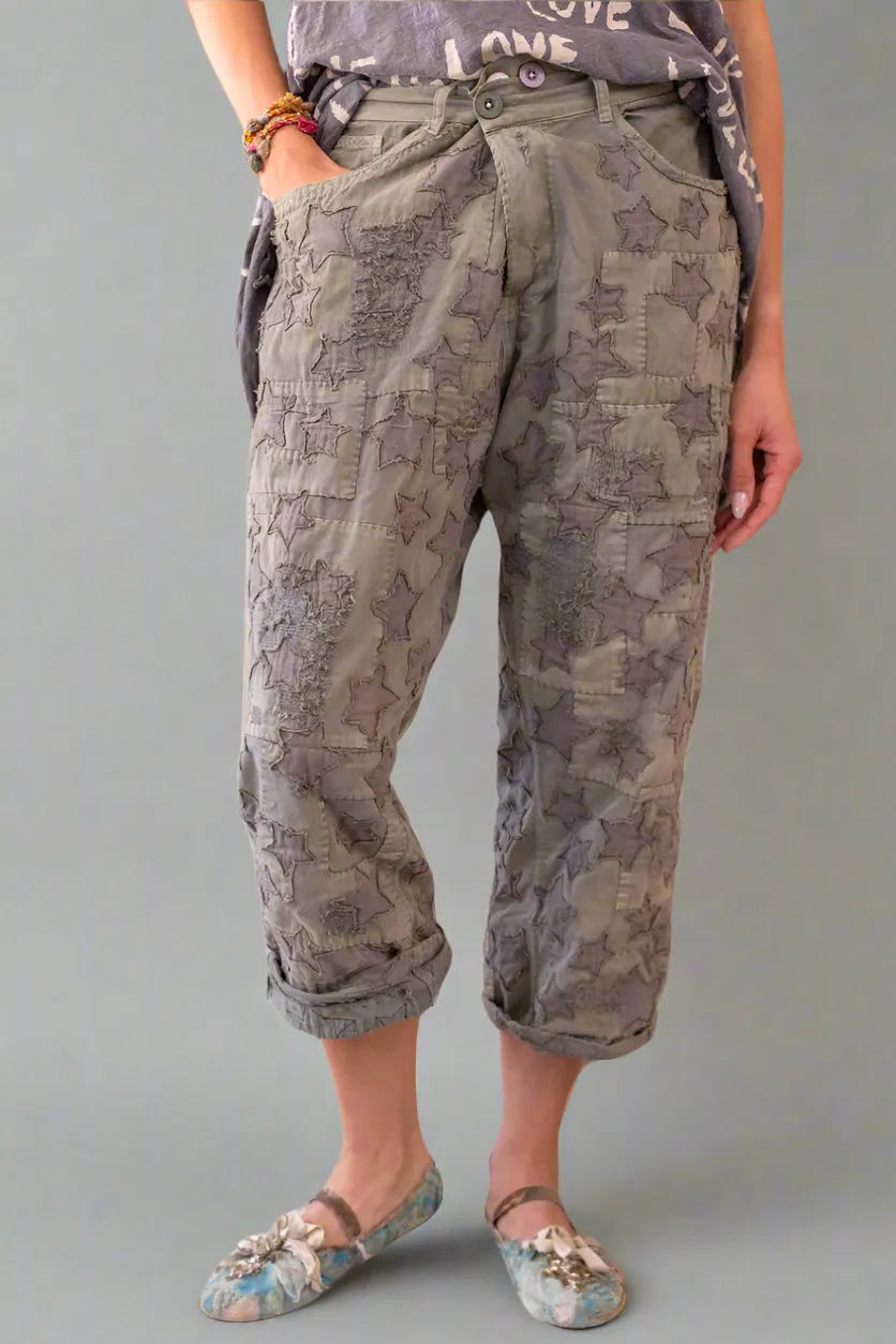 Star Applique Miner Pants