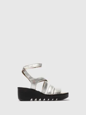 Strappy Sandals BAFY485FLY SILVER