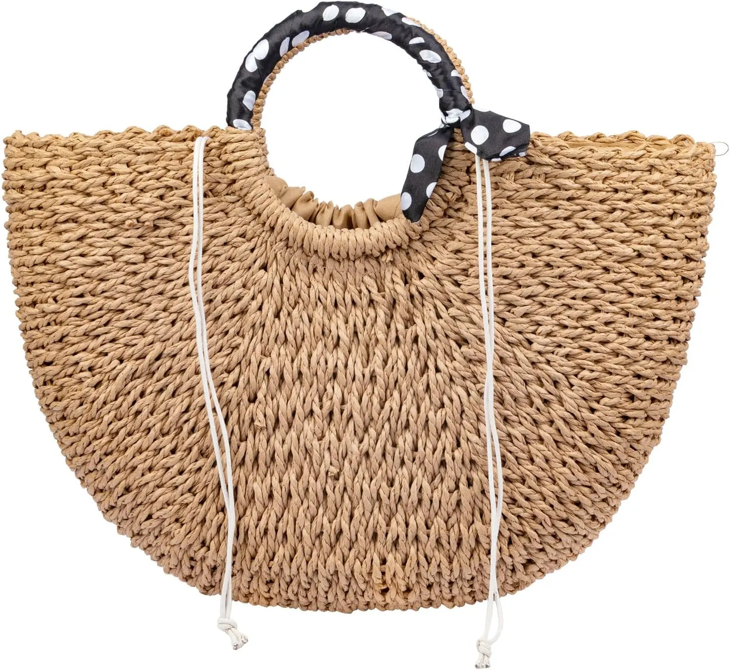 Straw bags for women 2025 Summer Rattan Bags Women Straw Hand-woven Top-handle Handbag Sea Rattan Tote Clutch