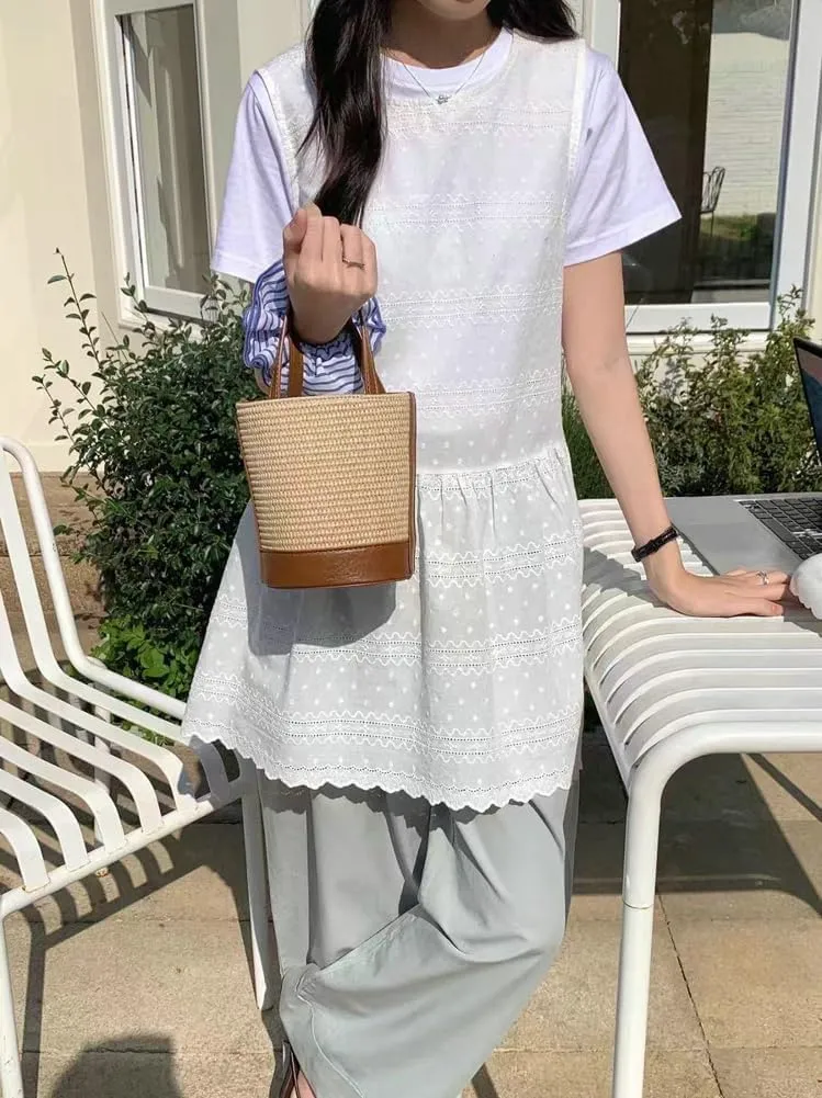 Straw Bags for Women 2025 Trendy Top Handle Bag Woven Bucket Purse Straw Tote Crossbody Purse Satchel Beach Bag for Vacation