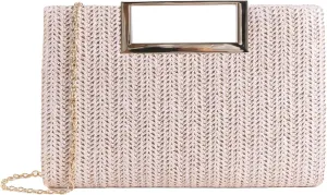 Straw Clutch Evening Bags for Women Handmade Straw Bags Tote Bag Woven Shoulder Crossbody Bag Summer Beach Bag Handbag 2024