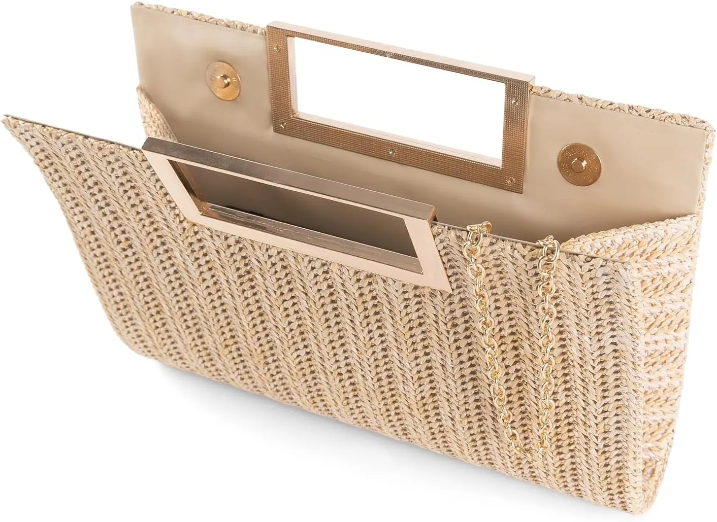 Straw Clutch Evening Bags for Women Handmade Straw Bags Tote Bag Woven Shoulder Crossbody Bag Summer Beach Bag Handbag 2024