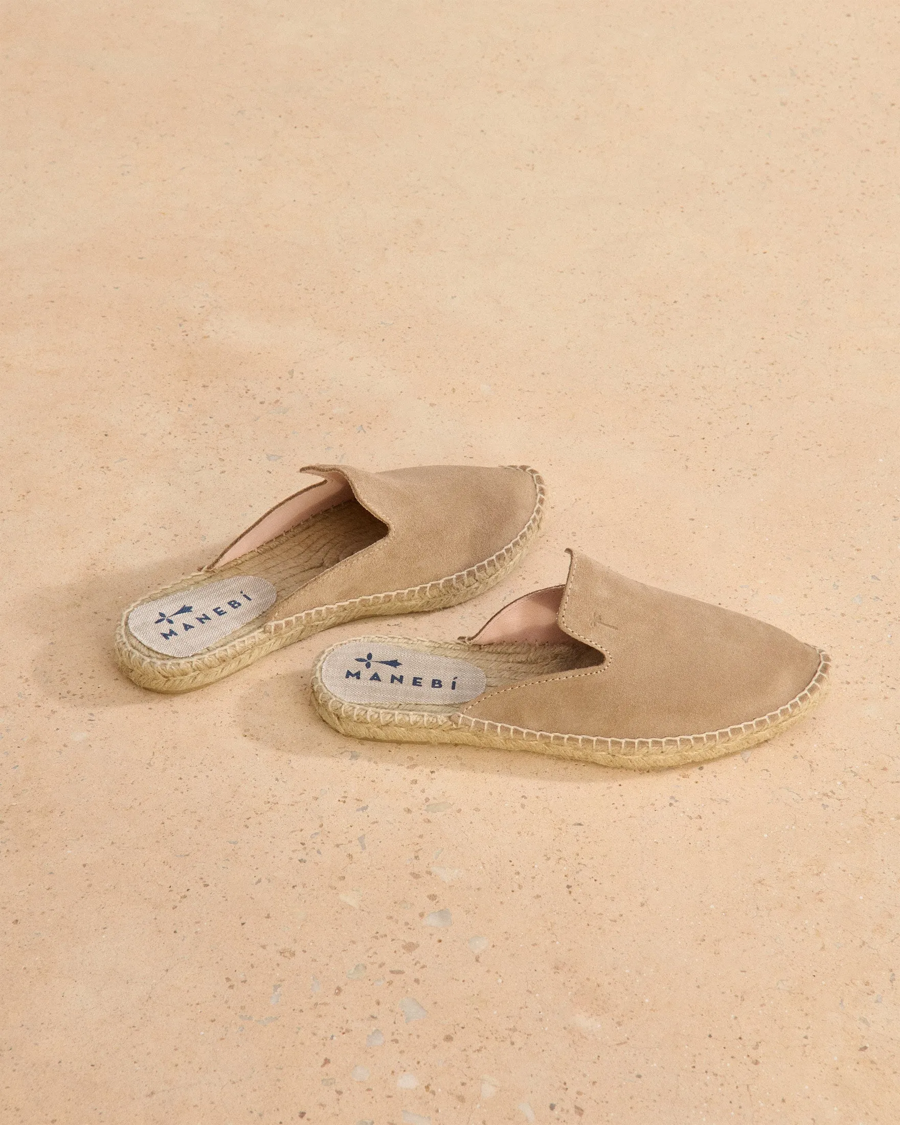 Suede Mules - W19M0 - Hamptons Vintage Taupe