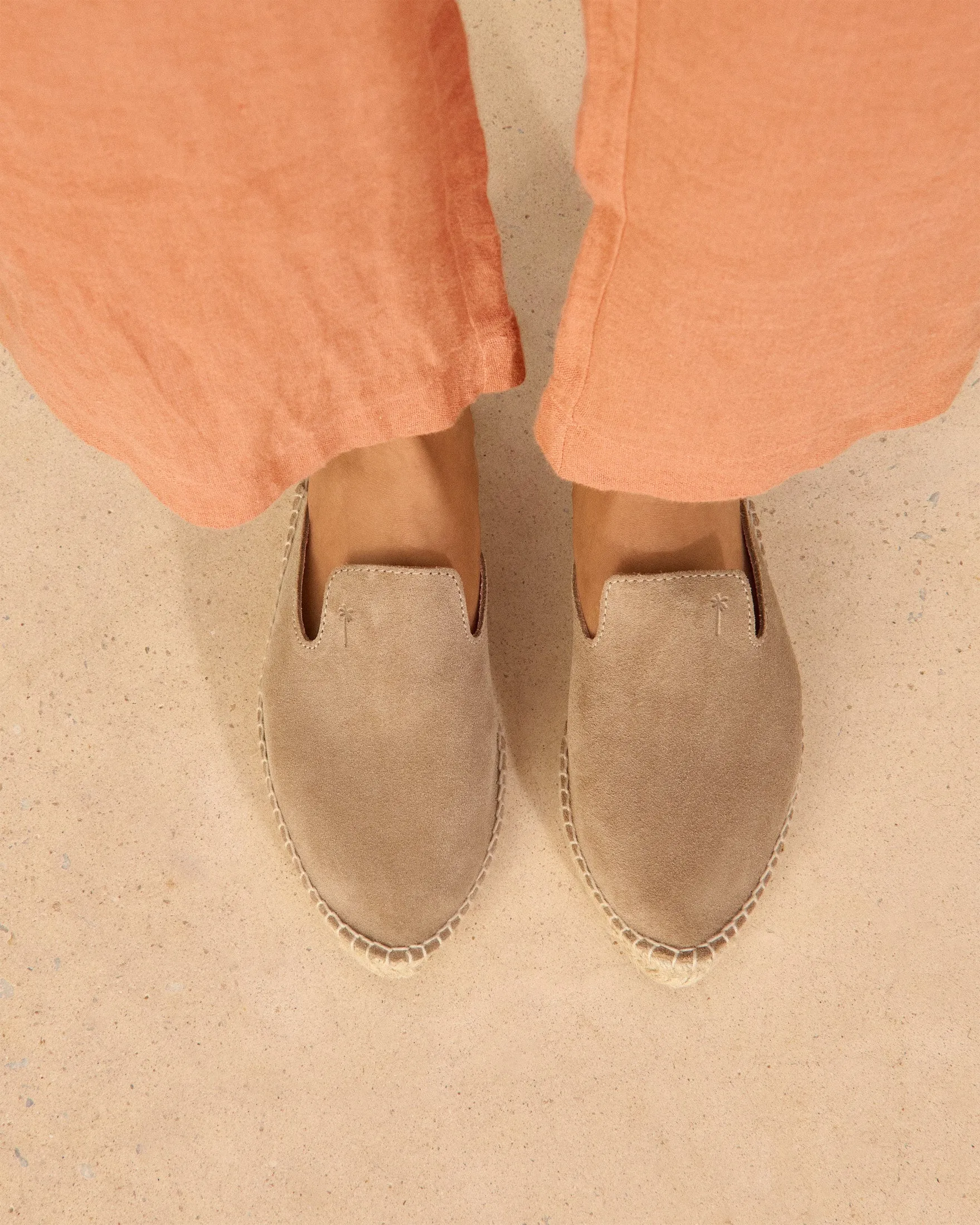 Suede Mules - W19M0 - Hamptons Vintage Taupe