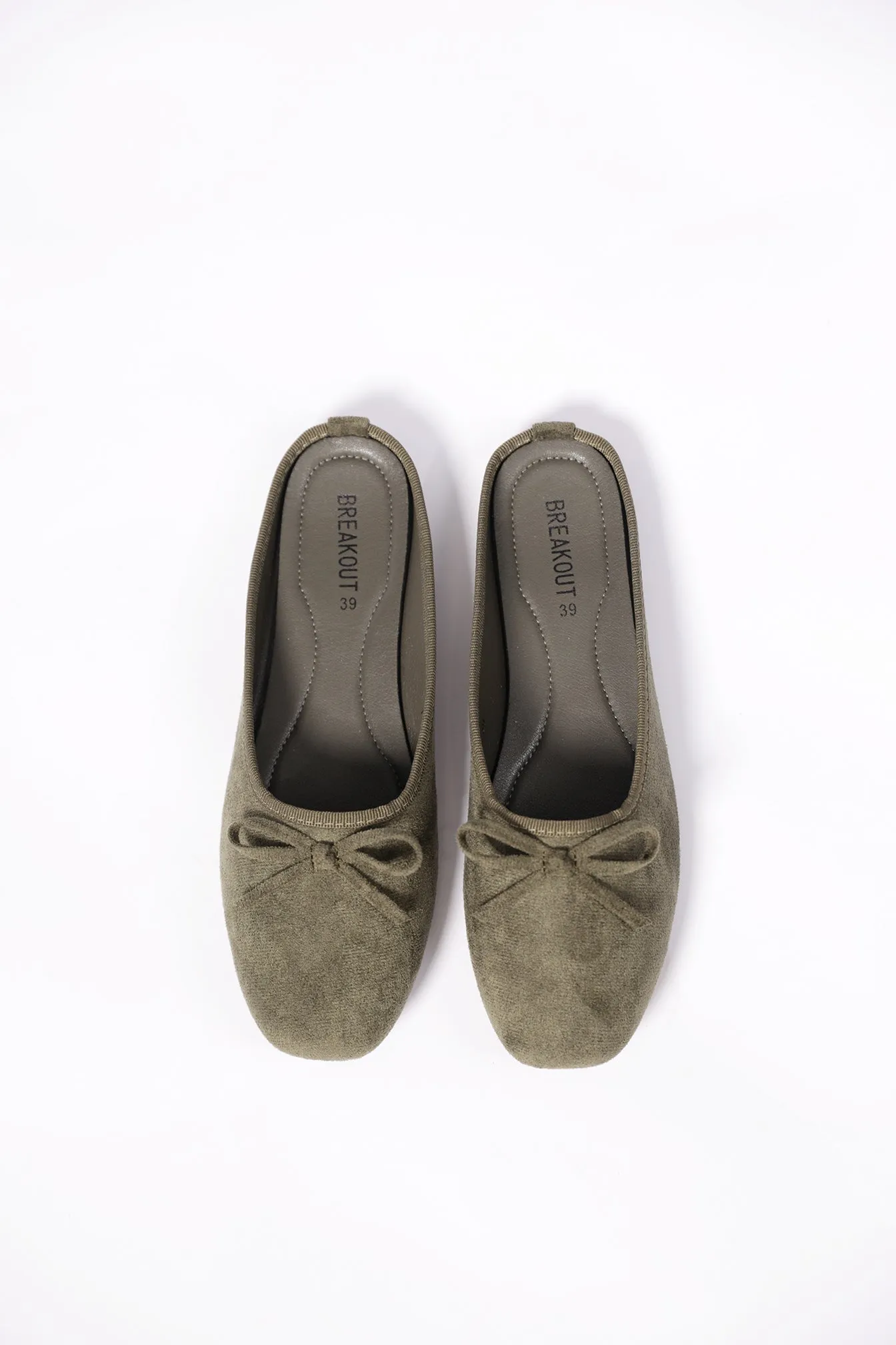 SUEDE MULES