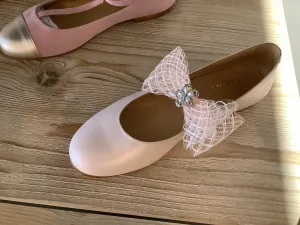 Tigers n Tiaras - Pink MaryJane with Bow