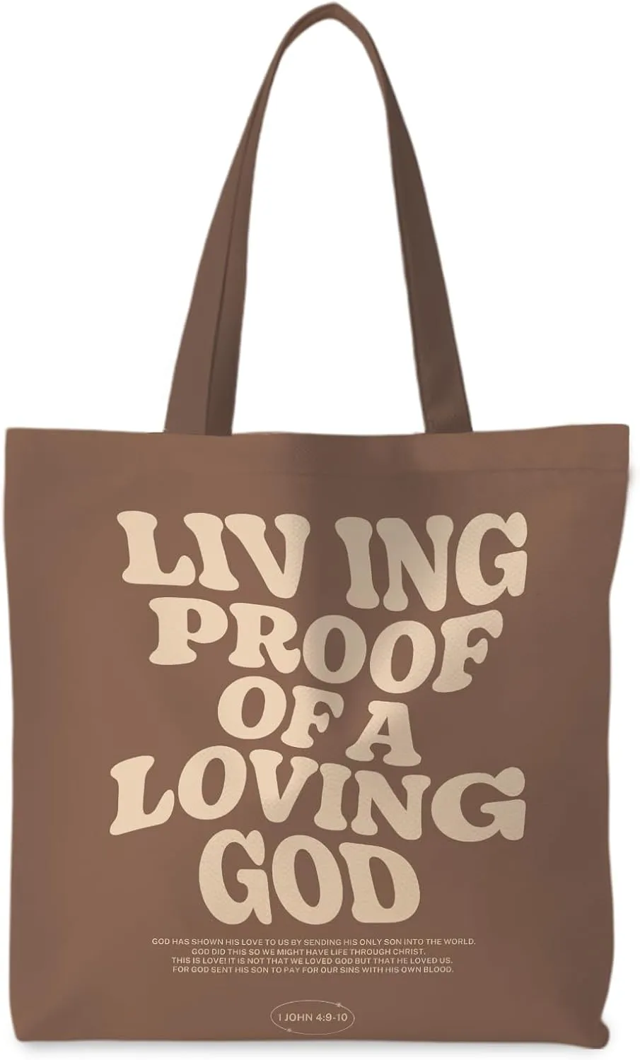 Tote Bag - Christian Gifts for Women, Canvas Bags with Bible Verse Designs