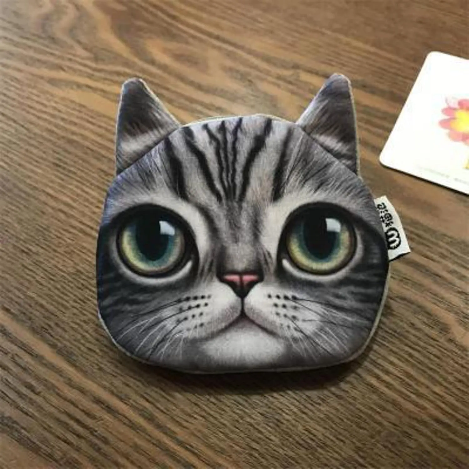 Tote Bag For Women Cat Animal Pattern Purse Mini Small Purse Fashion Wallet Card Holder Purse For Daughter Birthday G