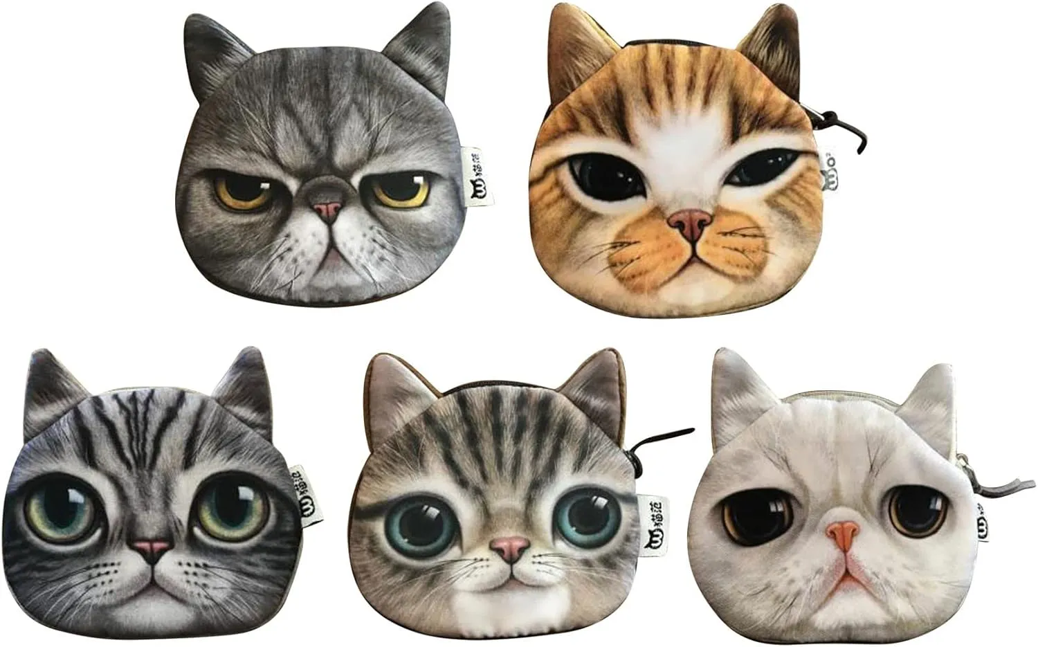 Tote Bag For Women Cat Animal Pattern Purse Mini Small Purse Fashion Wallet Card Holder Purse For Daughter Birthday G