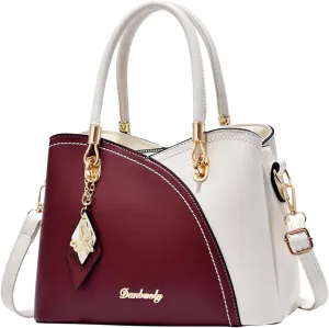 Tote Bag For Women Color Block Women Hobo Handbags Large Capacity Plaid Middle Shoulder Messenger Bag For Daily Work H