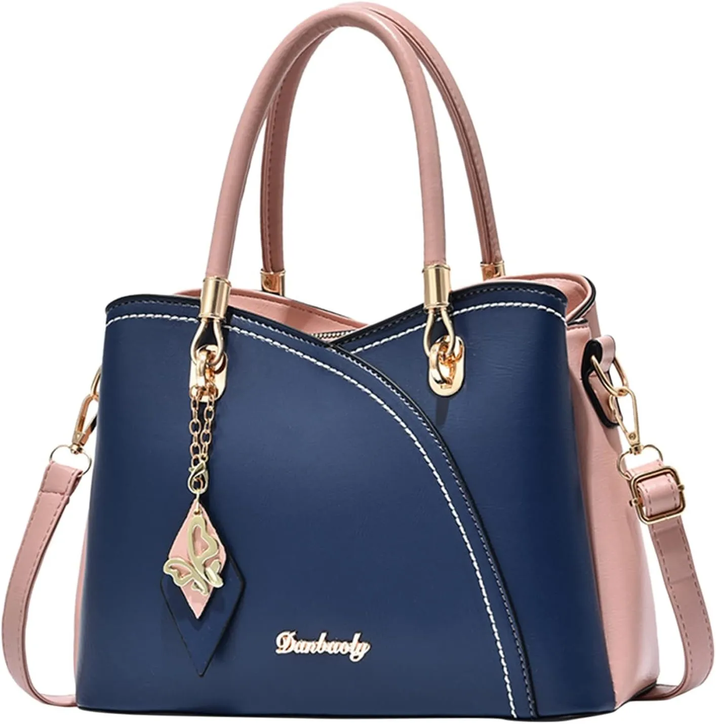 Tote Bag For Women Color Block Women Hobo Handbags Large Capacity Plaid Middle Shoulder Messenger Bag For Daily Work H