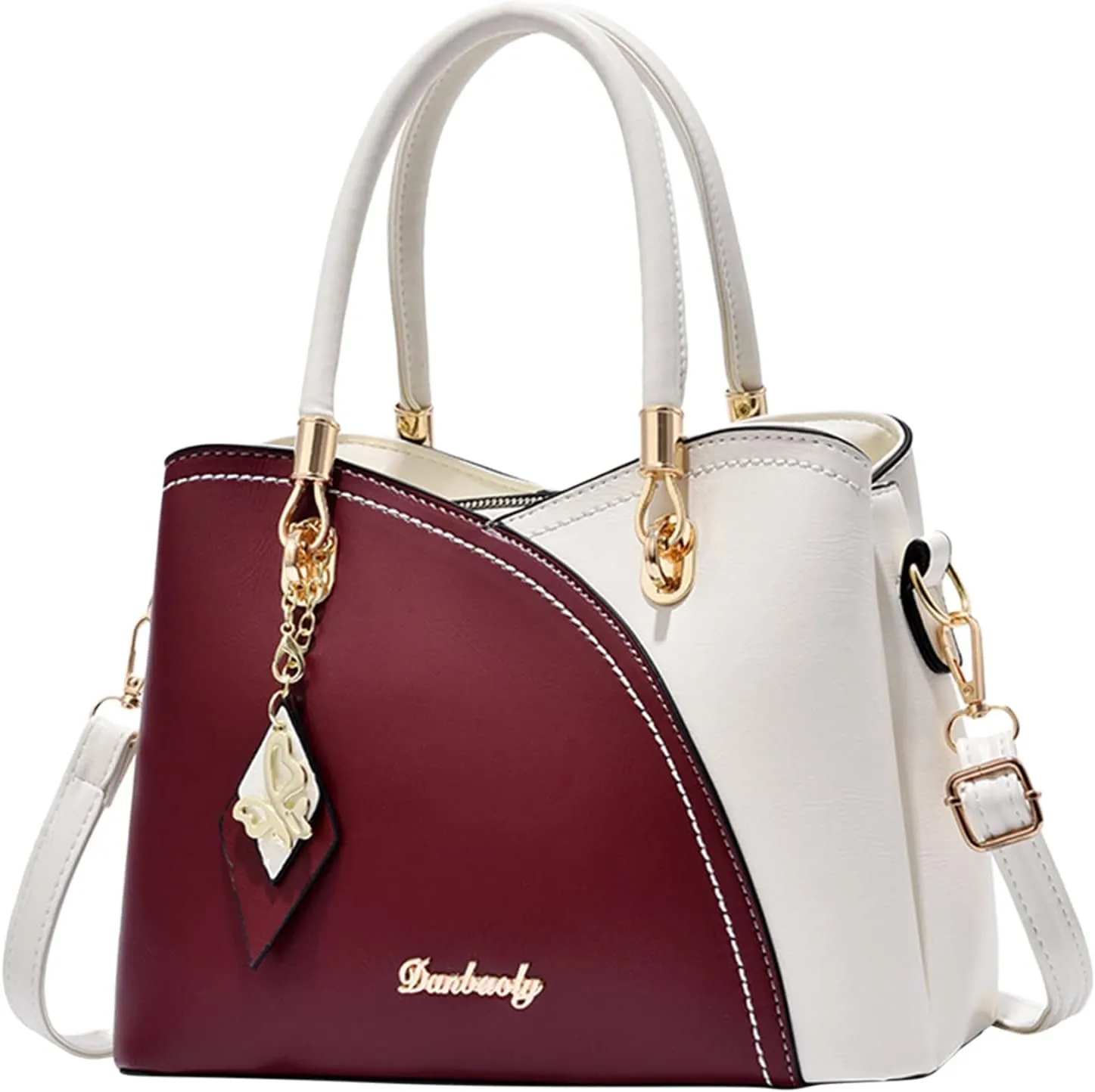 Tote Bag For Women Color Block Women Hobo Handbags Large Capacity Plaid Middle Shoulder Messenger Bag For Daily Work N