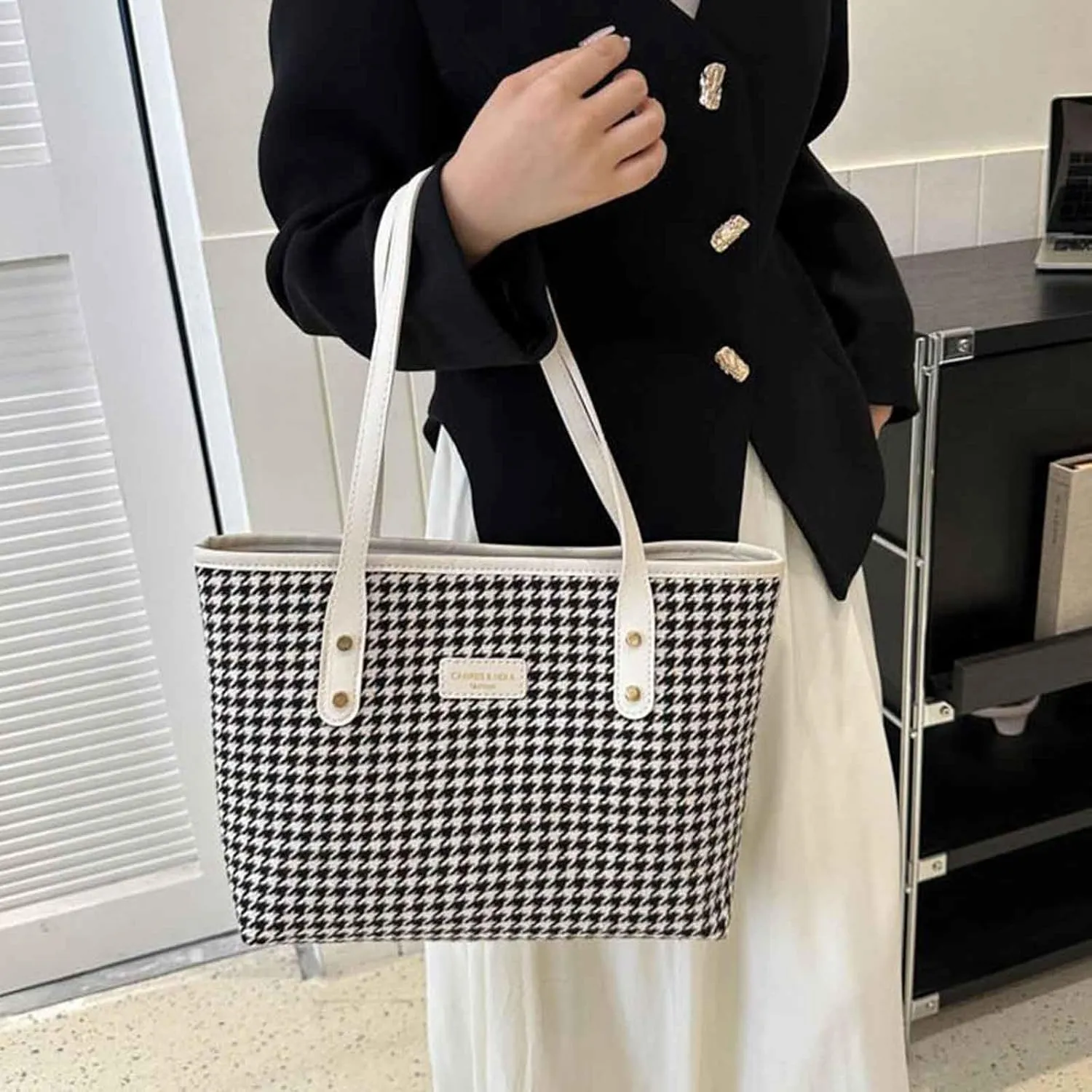 Tote Bag For Women Retro Hobo Handbags Woman Large Designer Ladies Bag Pocket Purse Leather For Daily Shopping Travel H