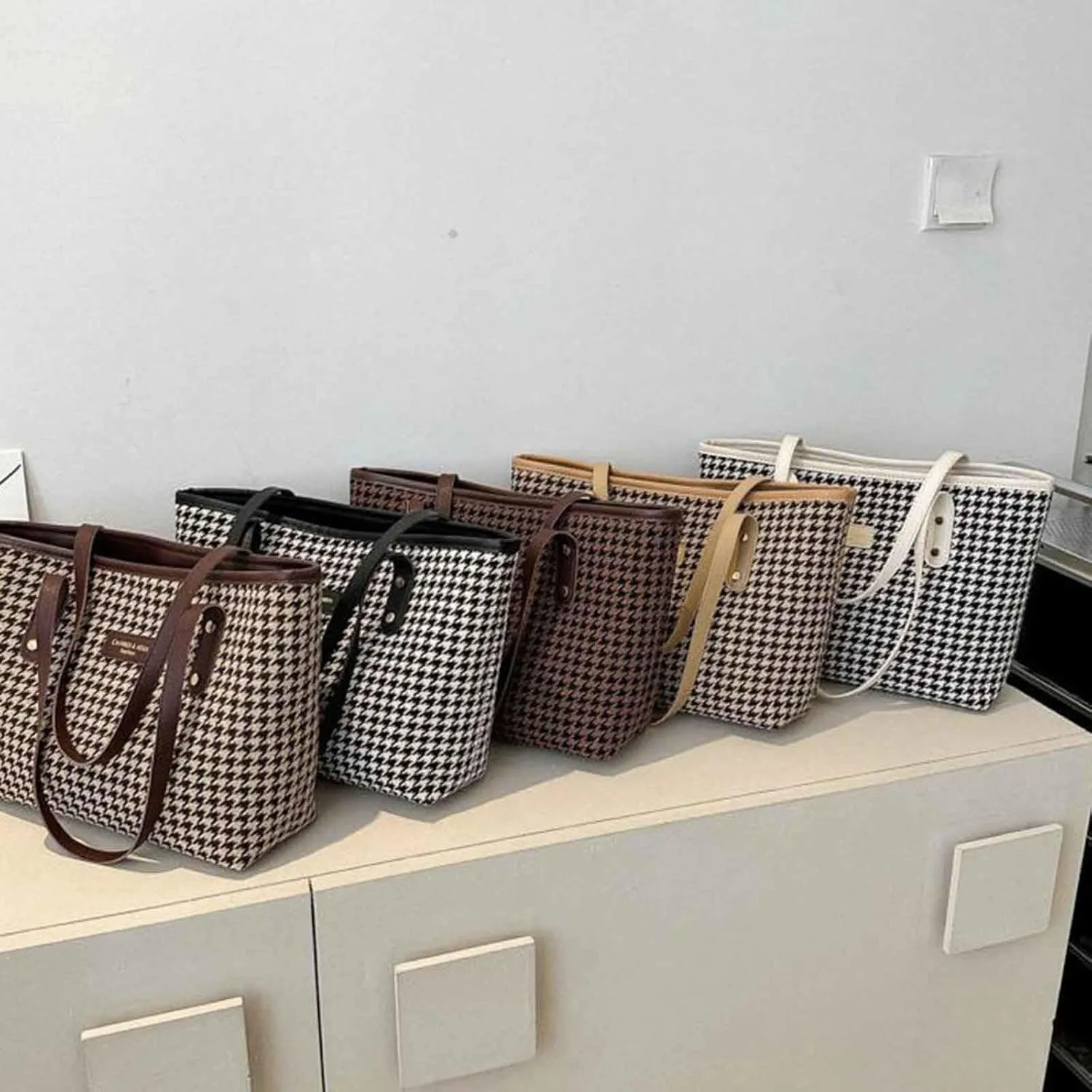 Tote Bag For Women Retro Hobo Handbags Woman Large Designer Ladies Bag Pocket Purse Leather For Daily Shopping Travel H