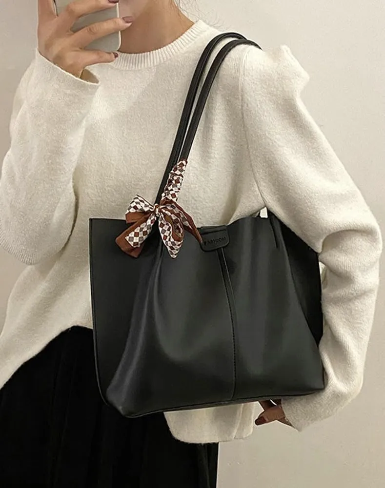 Tote Bags Top Handle Satchel Handbags PU Faux Leather Women Ladies Work Shopping Dating 2024