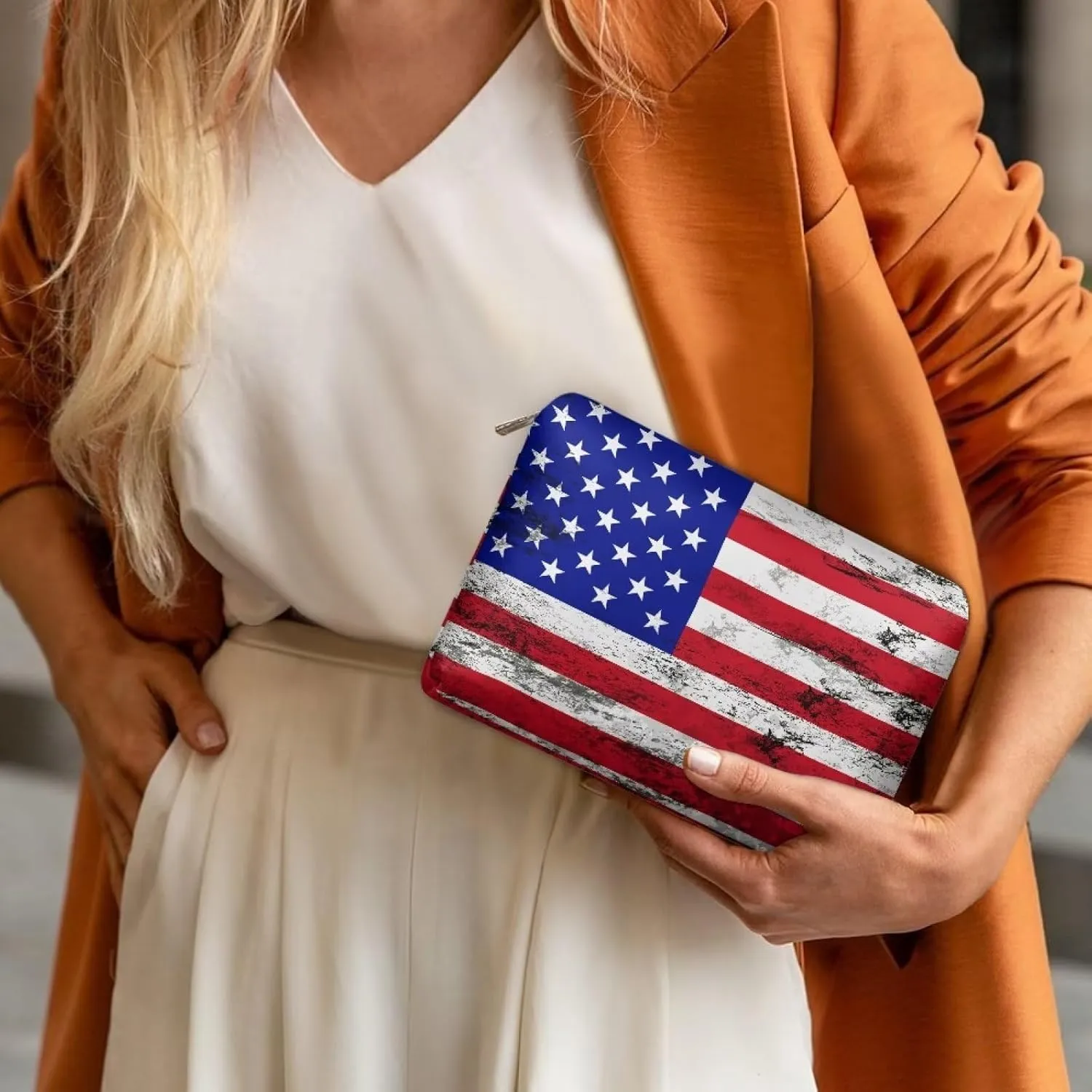 Wallets for Women PU Leather Clutch Purse With Zipper Cell Phone Wallet Cosmetic Bag Party Cocktail Prom Clutches
