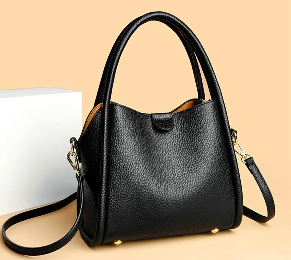 Women Bucket Bag Vegan Leather Shoulder Handbags Crossbody Bags Ladies Top Handle Tote Purse Casual Work Bag Large 2025