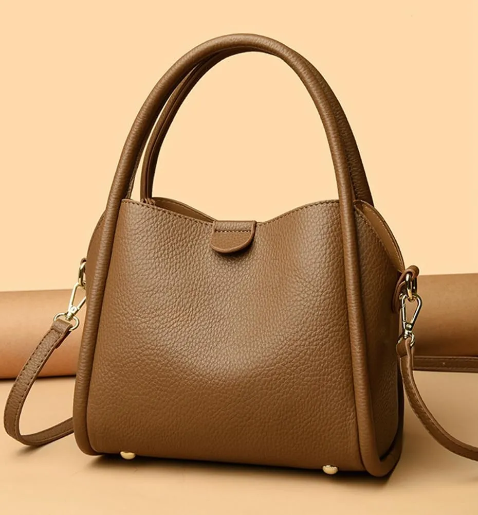 Women Bucket Bag Vegan Leather Shoulder Handbags Crossbody Bags Ladies Top Handle Tote Purse Casual Work Bag Large 2025