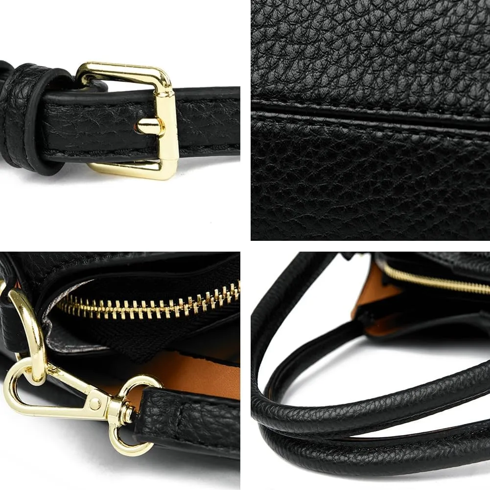 Women Bucket Bag Vegan Leather Shoulder Handbags Crossbody Bags Ladies Top Handle Tote Purse Casual Work Bag Large 2025