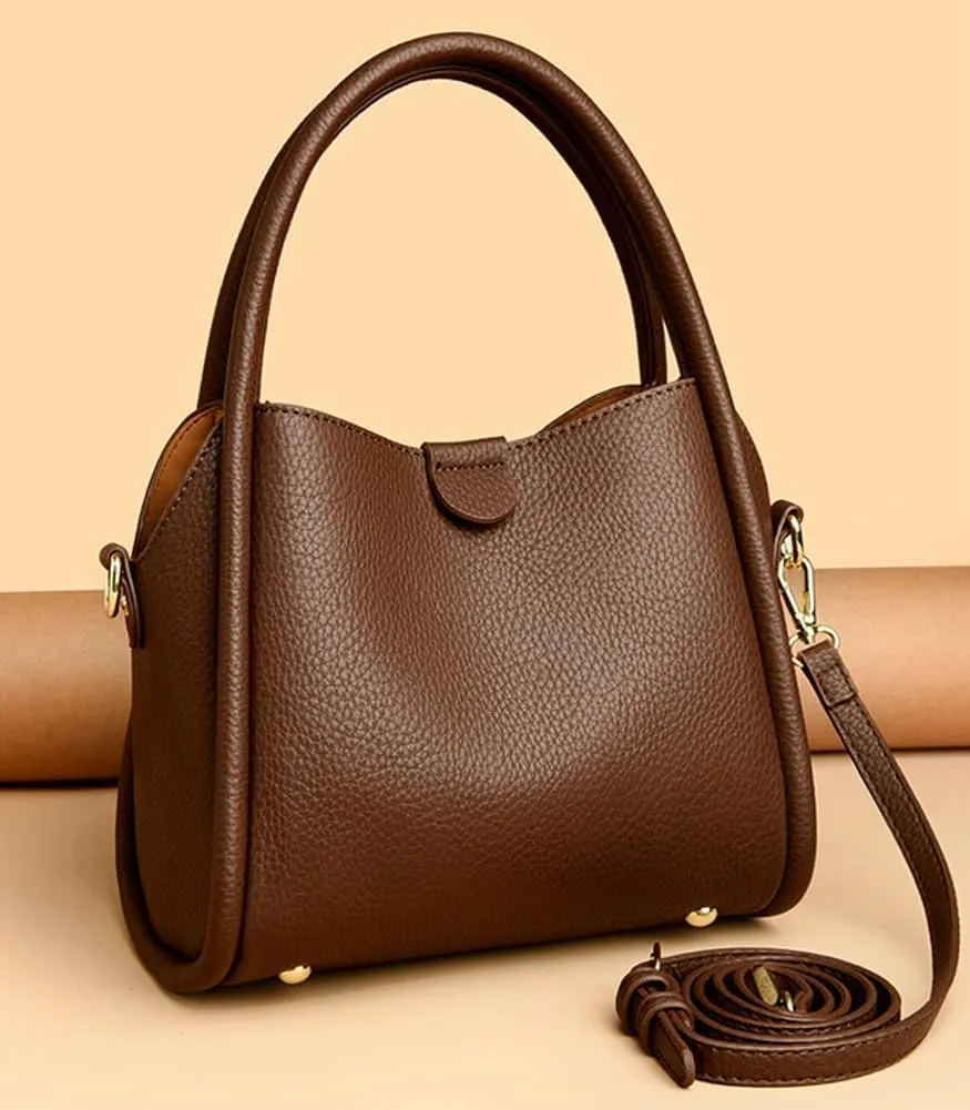 Women Bucket Bag Vegan Leather Shoulder Handbags Crossbody Bags Ladies Top Handle Tote Purse Casual Work Bag Large 2025