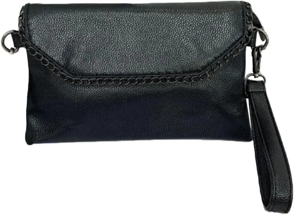Women Vintage Clucth Bag Soft Leather Satchel Shoulder Bags Coin Purse