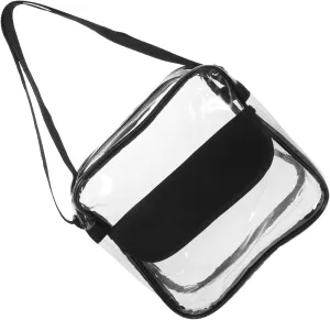 Women's Crossbody Bag Large Pvc Shoulder Sling Bag for Women Travel Fanny Pack Waterproof
