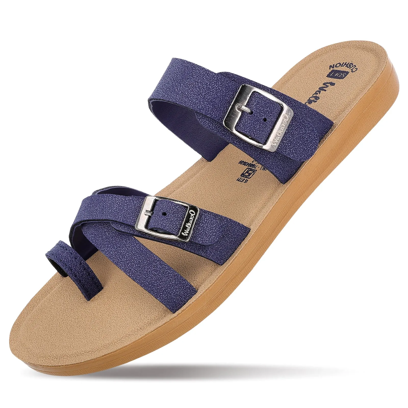 Women's Daily Wear Sandal  - WLR72000 Blue Beige