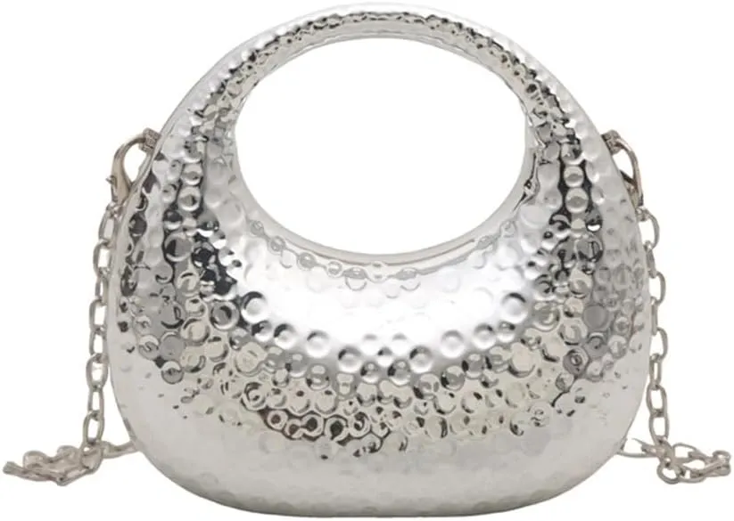 Womens Evening Clutch Bag Small Evening Handbag Chain Strap Crossbody Bag Lovely Acrylic Shoulder Bag for Party