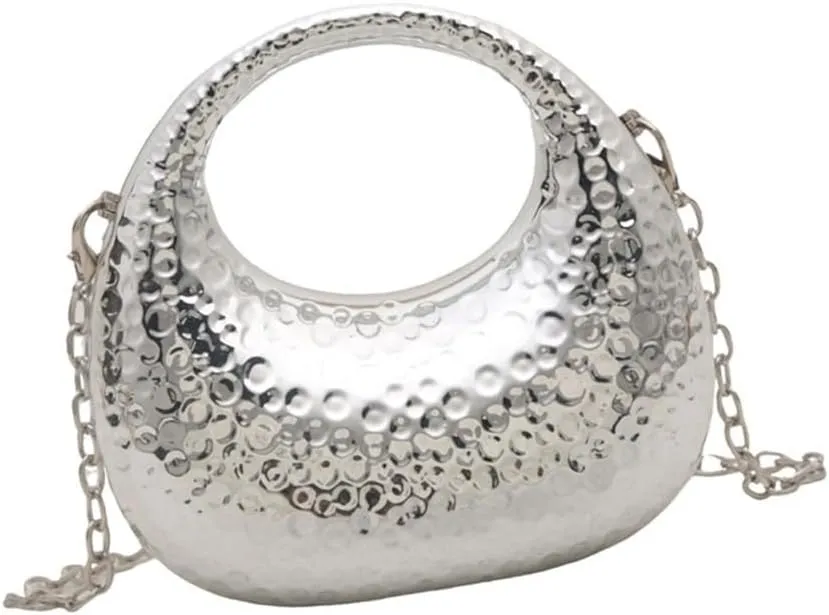Womens Evening Clutch Bag Small Evening Handbag Chain Strap Crossbody Bag Lovely Acrylic Shoulder Bag for Party