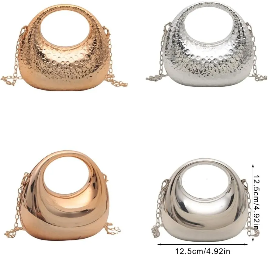 Womens Evening Clutch Bag Small Evening Handbag Chain Strap Crossbody Bag Lovely Acrylic Shoulder Bag for Party