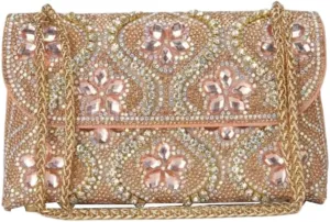 Women's Evening Clutch Purses Trendy flowers Rhinestone Bag Luxury Handbags for Weddings Formal Prom Party 2025
