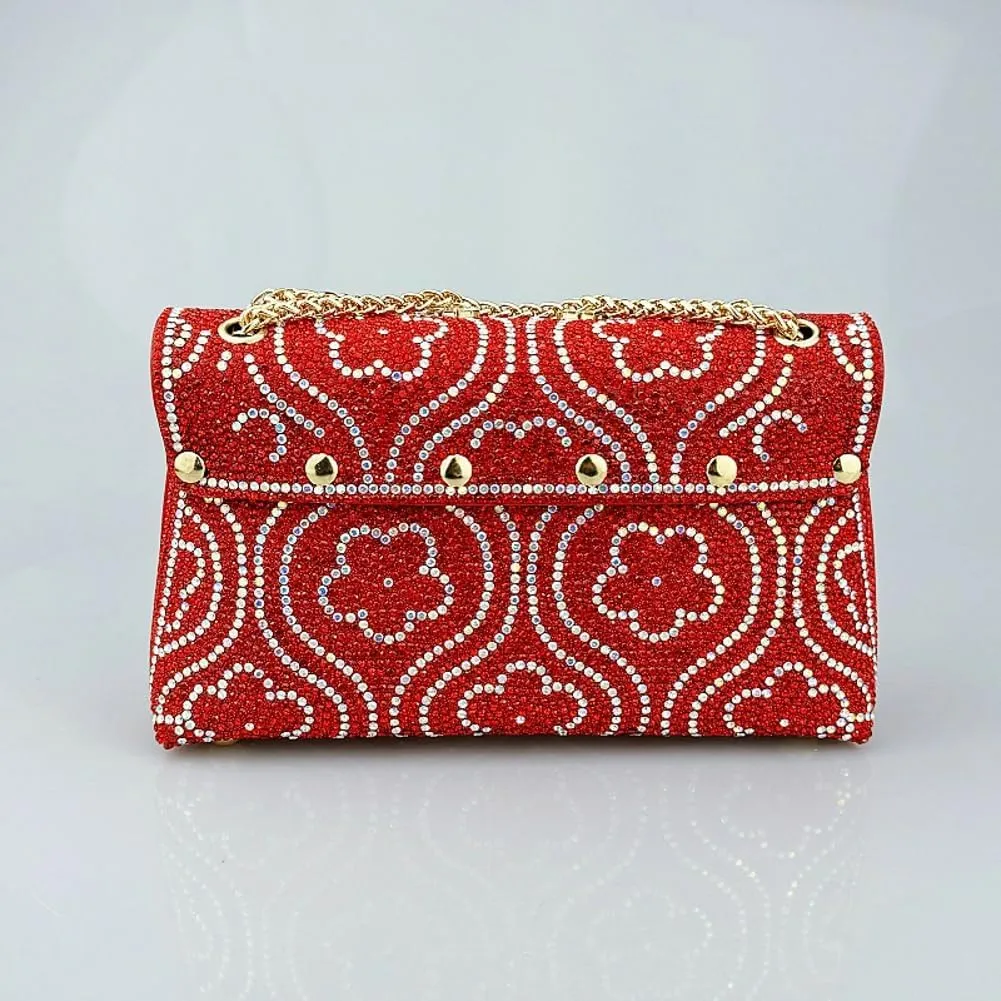 Women's Evening Clutch Purses Trendy flowers Rhinestone Bag Luxury Handbags for Weddings Formal Prom Party 2025