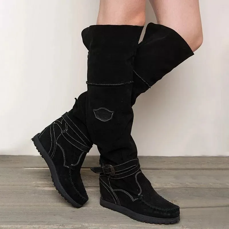 Women's long over the knee boots