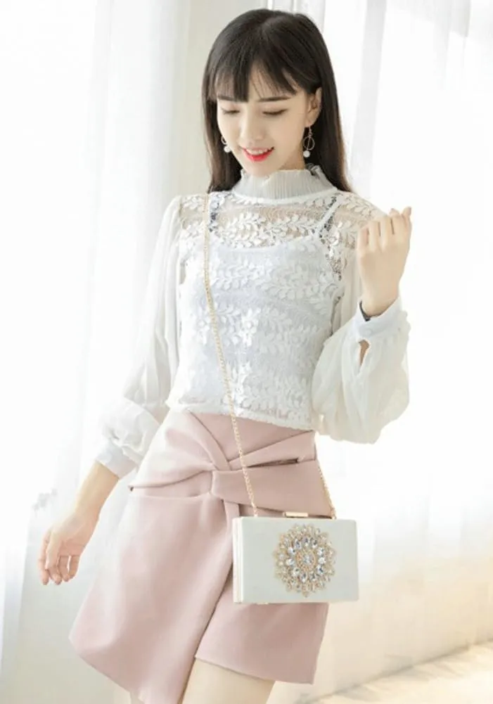 Womens Rhinestone Evening Purses Clutch Formal Party Clutches Wedding Crossbody Bag with Chain Cocktail Handbag