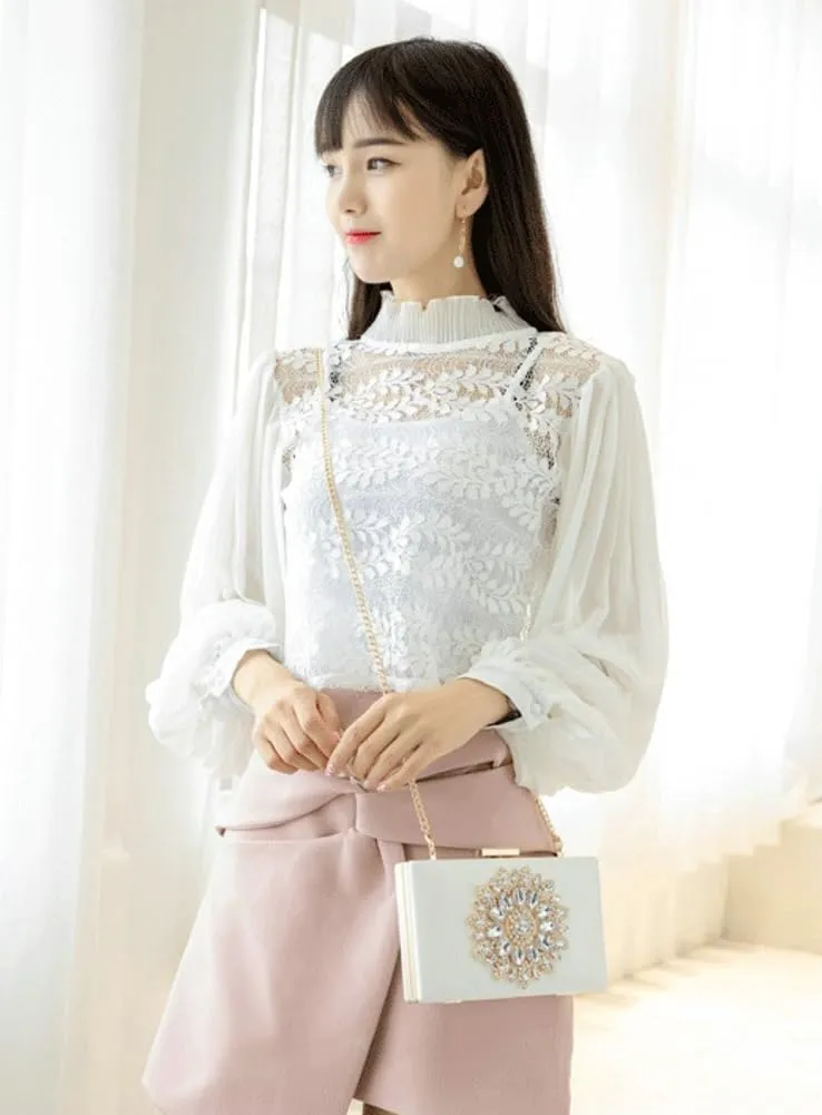 Womens Rhinestone Evening Purses Clutch Formal Party Clutches Wedding Crossbody Bag with Chain Cocktail Handbag