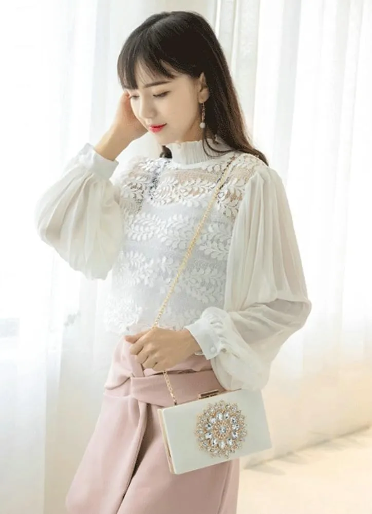 Womens Rhinestone Evening Purses Clutch Formal Party Clutches Wedding Crossbody Bag with Chain Cocktail Handbag